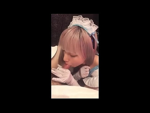 ❤️ Japon idol [mayuka], fransız hizmetçi kostümü, bölüm 1, oral seks ve losyon ile mastürbasyon ❤ Sürtükler bizde